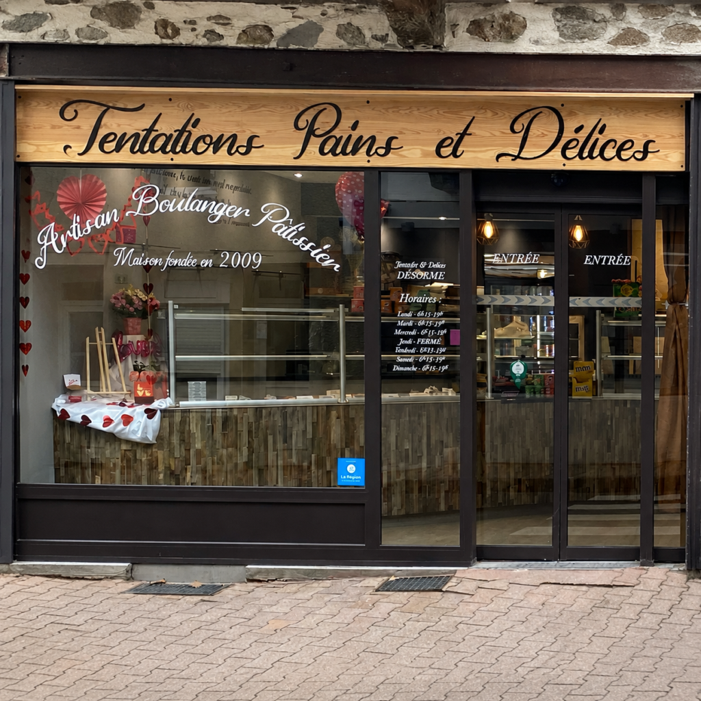 Tentations, Pains & Délices : la tradition artisanale sublimée à Retournac
